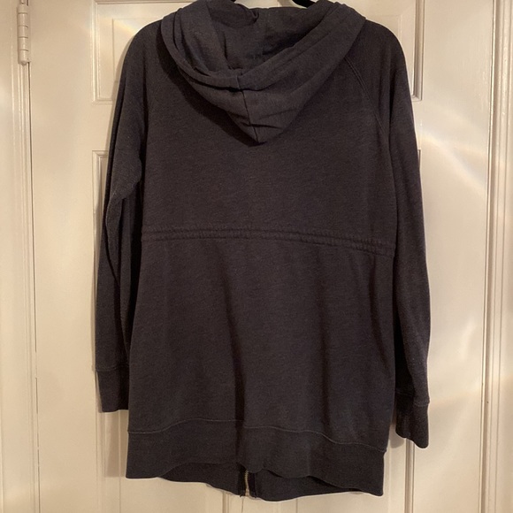 Gap Maternity zip up hooded sweatshirt. Medium. - Picture 5 of 5